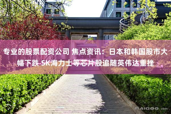 专业的股票配资公司 焦点资讯：日本和韩国股市大幅下跌 SK海力士等芯片股追随英伟达重挫