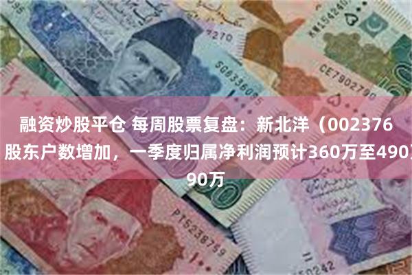 融资炒股平仓 每周股票复盘：新北洋（002376）股东户数增加，一季度归属净利润预计360万至490万